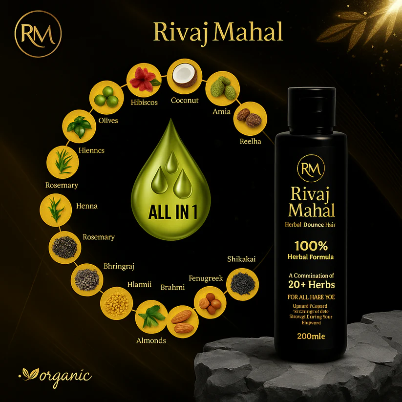 Rivaaj Mahal Hair Oil